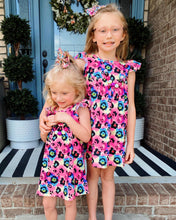 Load image into Gallery viewer, Neon cheetah pearl dress
