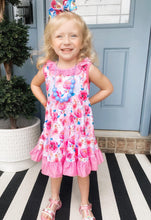 Load image into Gallery viewer, Roses twirl dress