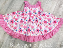 Load image into Gallery viewer, Roses twirl dress